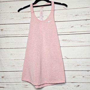 Nike Pink Dri-Fit Elastika T-Strap Tank Top